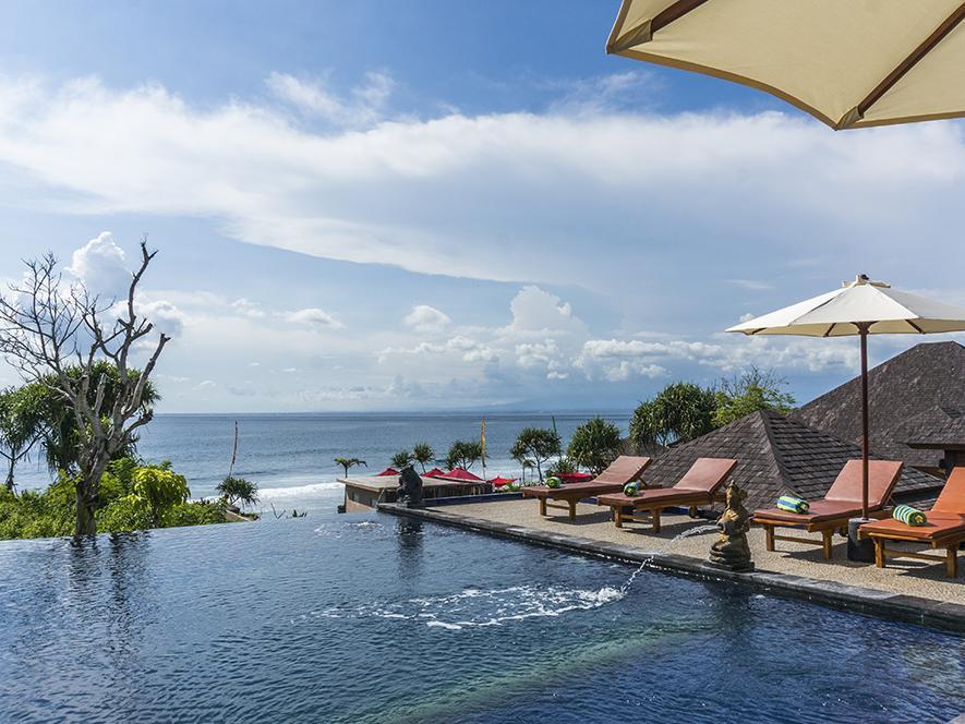 The Ocean Sunset Villas Ceningan Lembongan Dış mekan fotoğraf